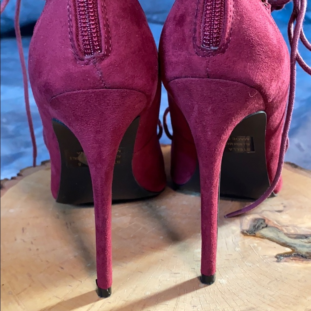 π₯³ Host Pick π₯³ - Charlotte Russe Stella Zip Back Heels Women size 8 - Picture 11 of 16
